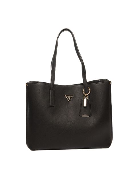 borsa a spalla meridian nera GUESS | HWBG6974230MERIDIAN-BLA