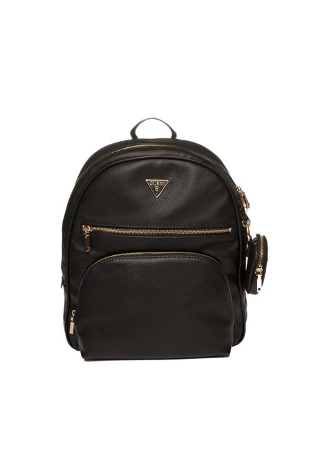 black powerplay backpack GUESS | HWBG7124350POWERPLAY-BLA