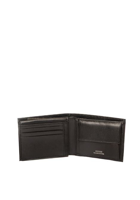 portafoglio madrid nero GUESS | SMCSLE.MADRIDLEA24-BLACK