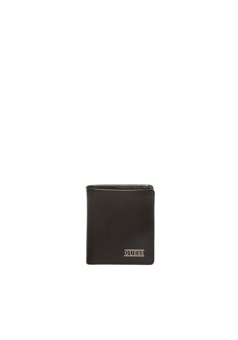 portafoglio boston nero GUESS | SMNEBR.BOSTONLEA18-BLACK