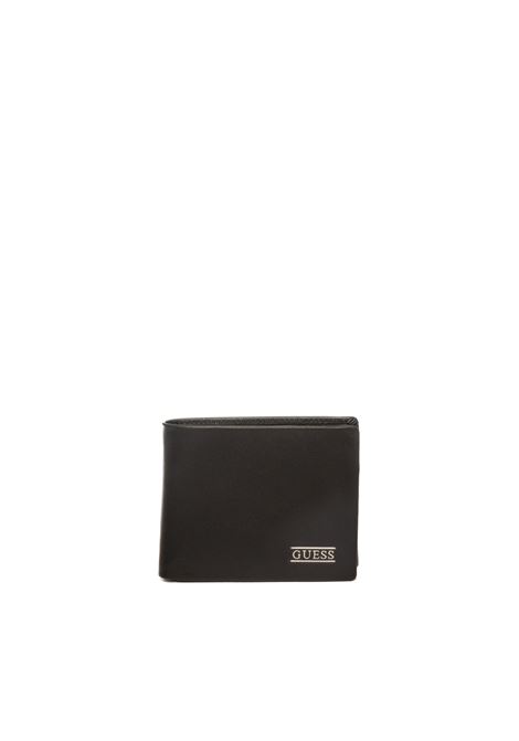 portafoglio boston nero GUESS | SMNEBR.BOSTONLEA24-BLACK
