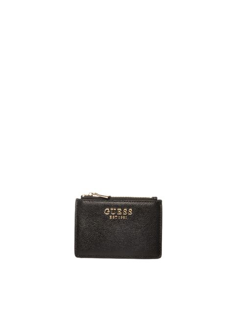 portafoglio amorette nero GUESS | SWBG7898505AMORETTE-BLA
