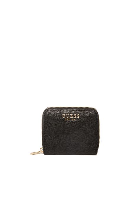 black gregoria wallet GUESS | SWBG8546137GREGORIA-BLA