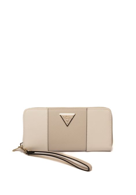 portafoglio laurel bisnco/beige GUESS | SWZG7459146LAUREL-OWT