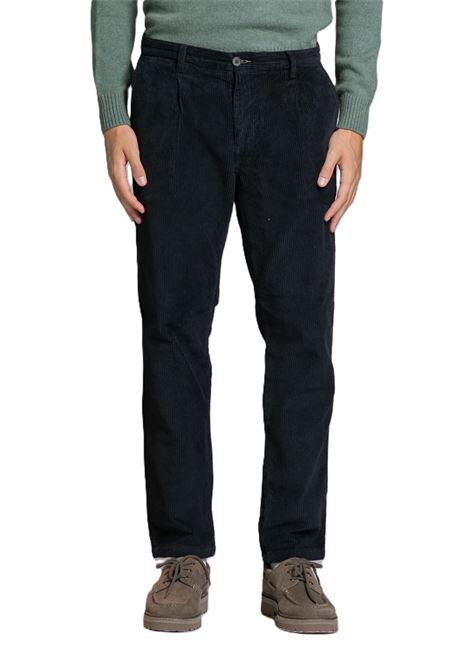 pantalone velluto blu IMPURE | MIHARAVELL-NAVY