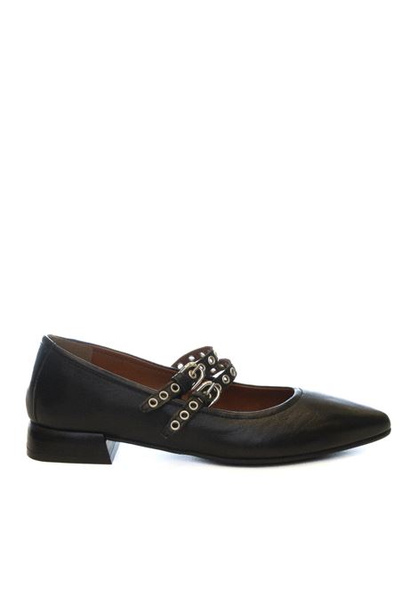 Ballerina borchie nero MJUS | T98123PELLE-NERO