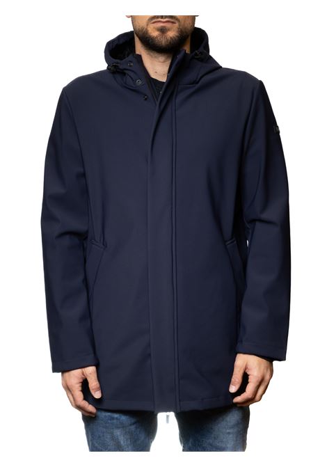 blue carson jacket MORE | CARSONTESSUTO-BLU