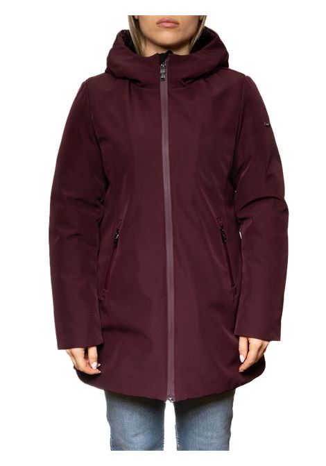 burgundy iris jacket MORE | IRISPIUMA-PRUGNA