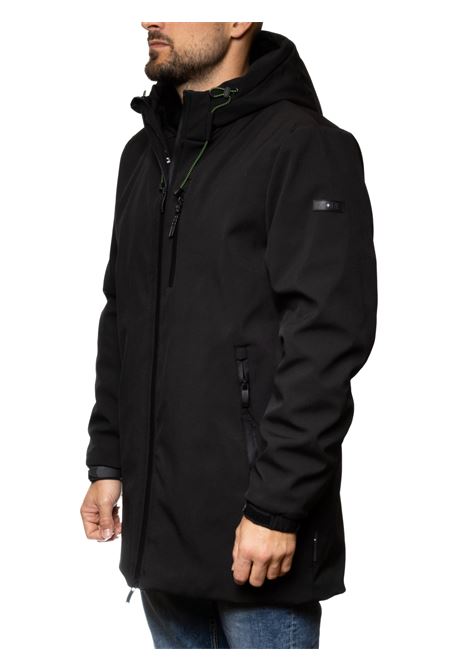 black fabric jacket MORE | M2023TESS-NERO