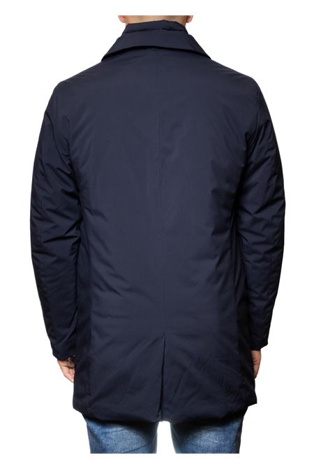 blue fabric coat MORE | M2075TESS-BLU