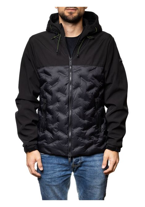 black fabric jacket MORE | M2081TESS-NERO