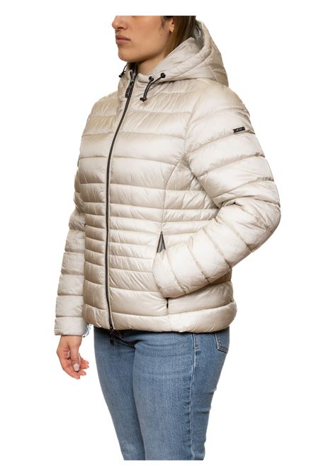 cream feather jacket MORE | W2004PIUMA-PANNA