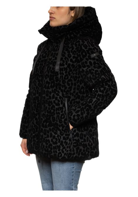 black feather jacket MORE | W2038PIUMA-NERO
