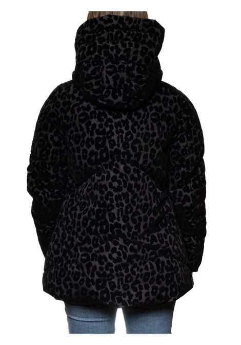 black feather jacket MORE | W2038PIUMA-NERO