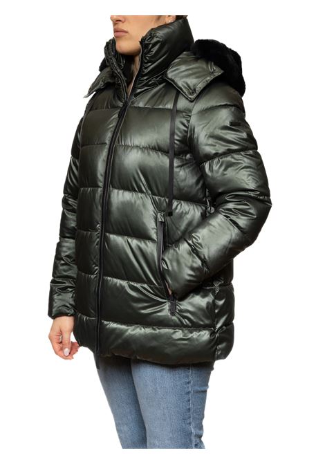 clay feather jacket MORE | W2046PIUMA-ARGILLA