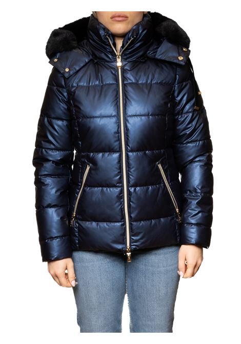 blue feather jacket MORE | W2046PIUMA-BLU