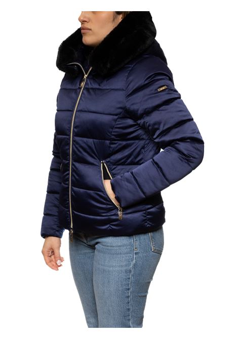 blue feather jacket MORE | W500PIUMA-BLU