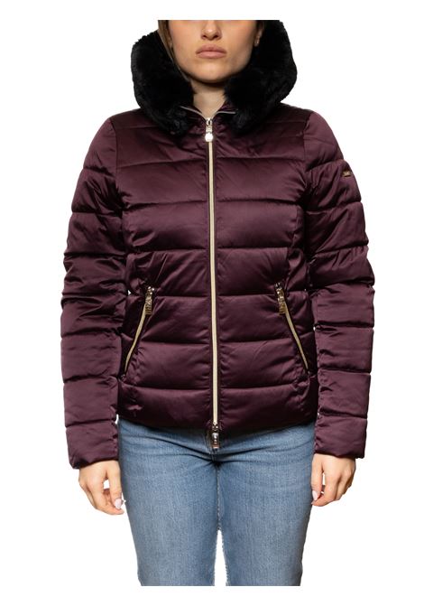 magenta feather jacket MORE | W500PIUMA-MAGENTA