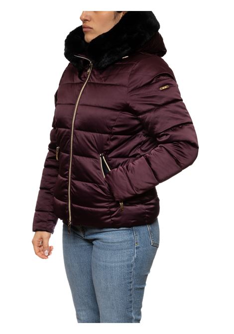 magenta feather jacket MORE | W500PIUMA-MAGENTA