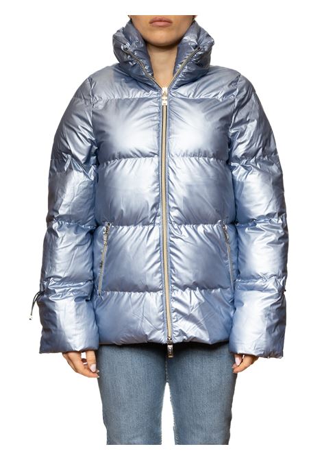 blue feather jacket MORE | W504PIMA-C.ZUCCH