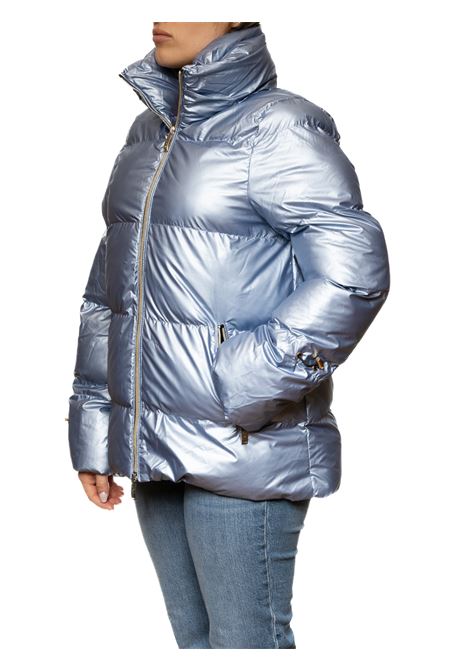 blue feather jacket MORE | W504PIMA-C.ZUCCH