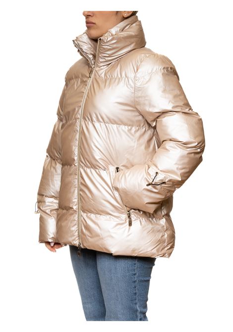 beige feather jacket MORE | W504PIUMA-BEIGE