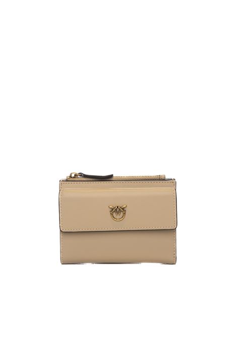 ivory compact wallet PINKO | 103612-A0F1COMPACT-C50Q
