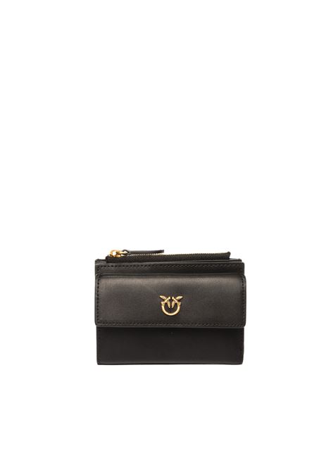 portafoglio compact nero/oro PINKO | 103612-A0F1COMPACT-Z99Q