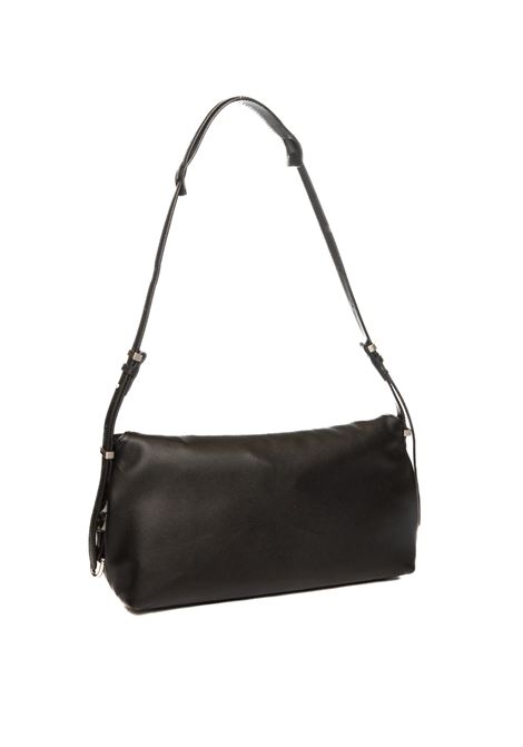 black/silver saddle shoulder bag PINKO | 105049-A1ZXSADDLE-Z99E