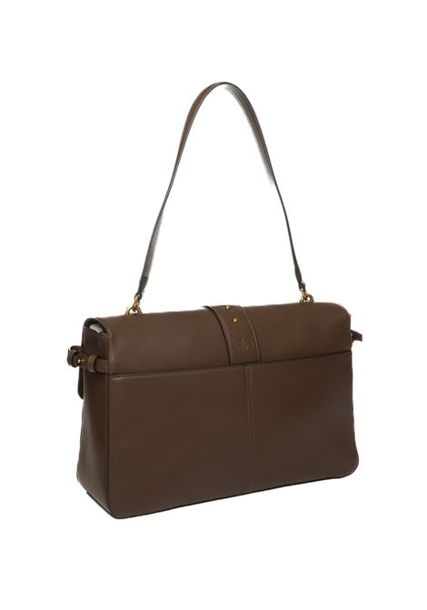brown one extra slouchy shoulder bag PINKO | 105067-A0Q0ONEEXTRASLOUCHY-L74Q