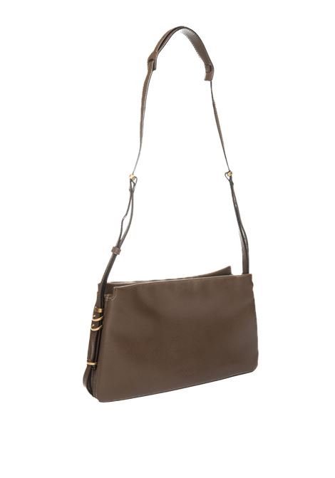 brown triplet shoulder bag PINKO | 105161-A0QOTRIPLET-L74Q