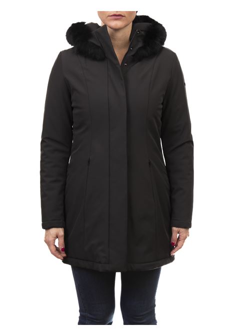 giubbino tech con cappuccio nero REFRIGIWEAR | W99108LADYTECH-G06000