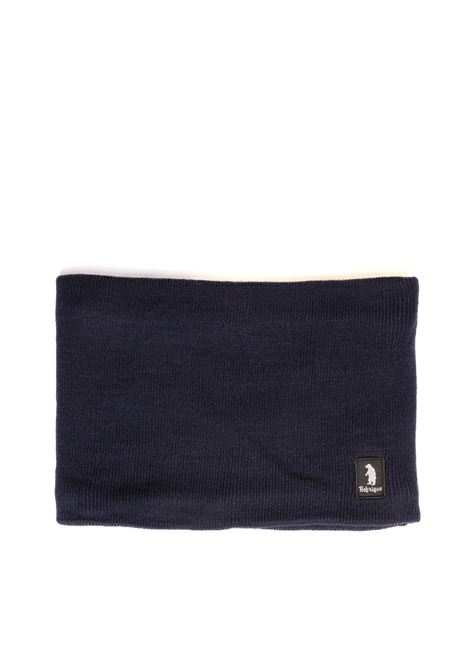 blue logo neck warmer REFRIGUE | 28UX1SC00022SCARF-NAVY