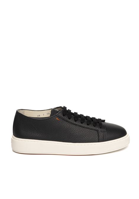 blue leather sneakers SANTONI | 21430PELLE-U55