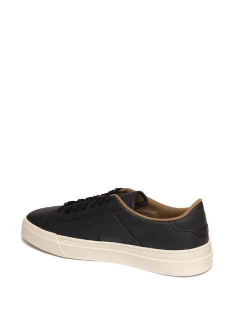 blue double buckle sneaker SANTONI | 21967PELLE-U55