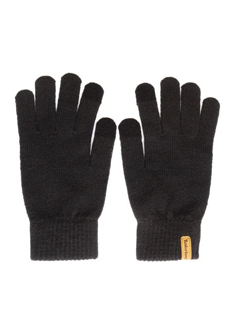 black wool gloves TIMBERLAND | TB0A65WJRIBKNIT-0011