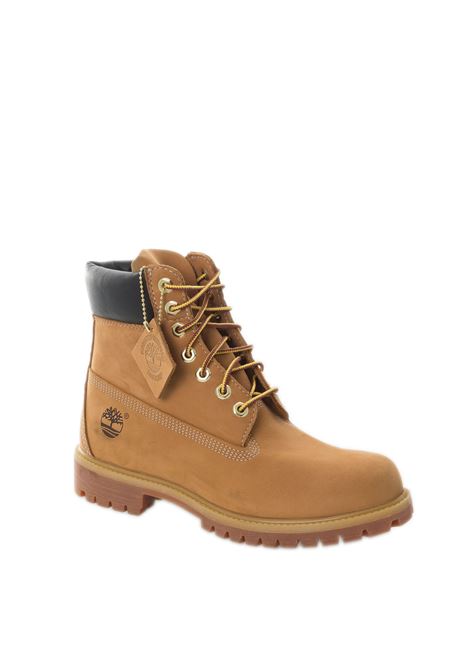 Yellow waterproof leather boot TIMBERLAND | TB1103617131PREMIUMBOOT-WHEAT