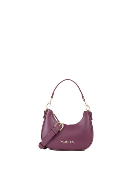 burgundy zero shoulder bag VALENTINO | VBS7B305ZERO-PRUGNA