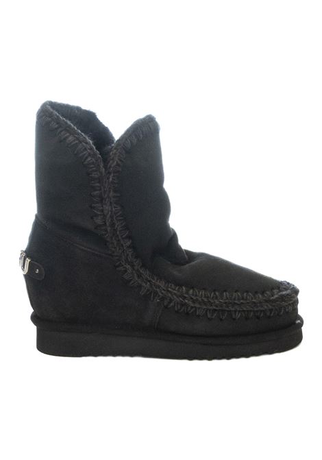 Stivaletto eskimo innerwedge nero MOU | INNER,METALLOGO121013A-BKB