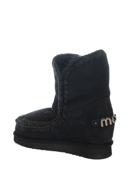 Stivaletto eskimo innerwedge nero MOU | INNER,METALLOGO121013A-BKB
