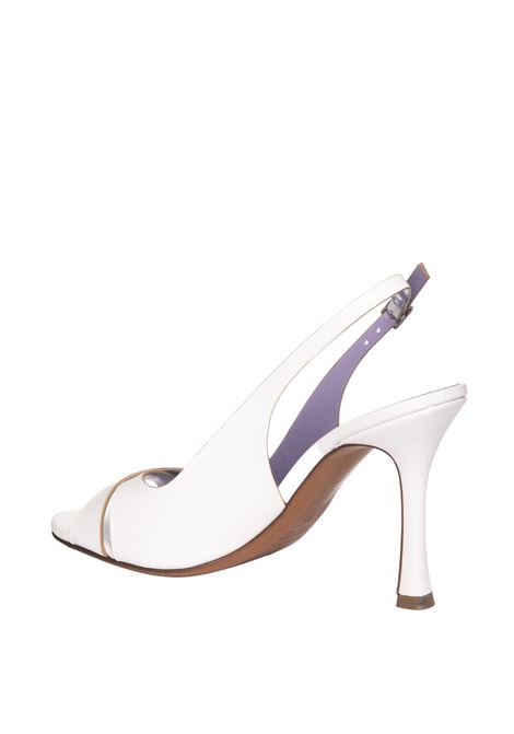 Sandalo 5166 pelle bianco ALBANO | 5166FASHION-BIANCO