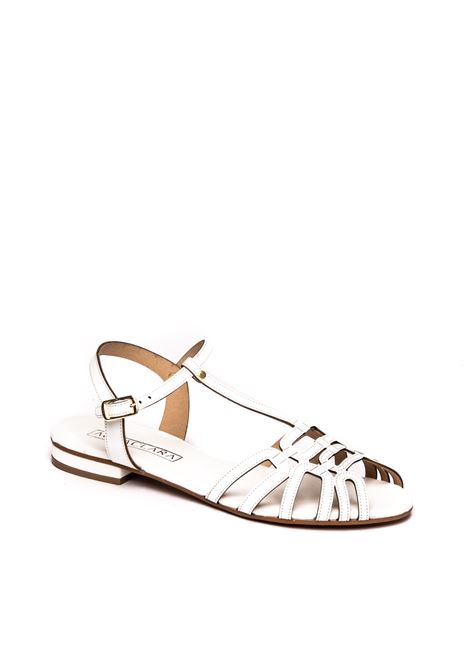 Sandalo taormina bianco AQUACLARA | TAORMINAPELLE-BIANCO