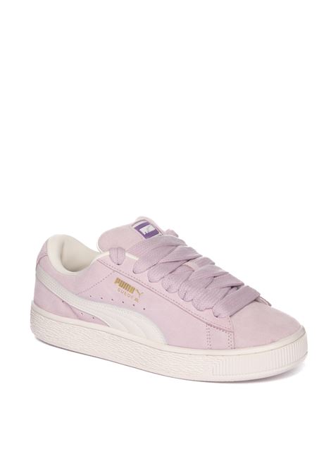 Pink velour sneaker PUMA | Sneakers | 395205SUEDEXL-08