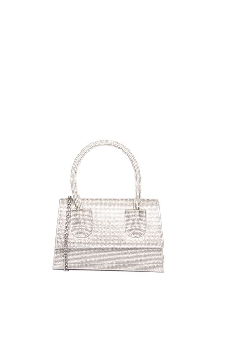 Borsa strass argento ALBANO | 1075STRASS-CRISTAL