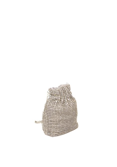 silver rhinestone bag ALBANO | 1074STRASS-CRISTAL