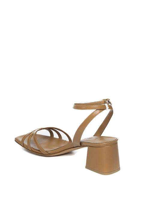 Sandalo pelle cuoio ALBANO | 306SOFT-CUOIO