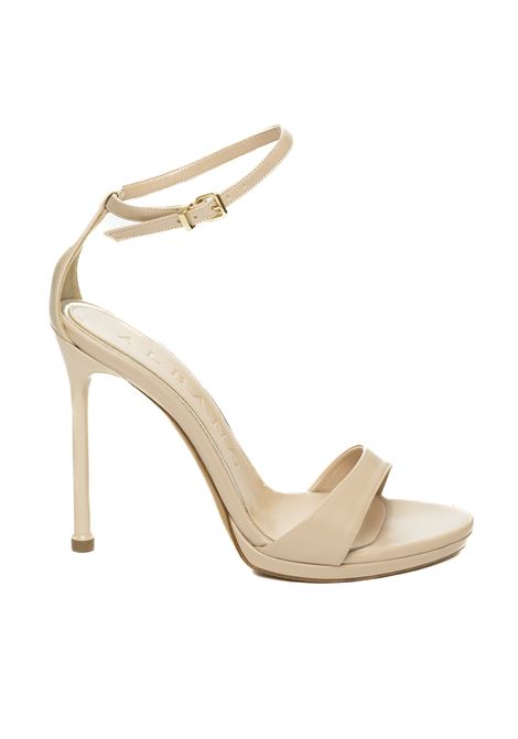 nude leather sandal ALBANO | 5300SOFT-NUDE