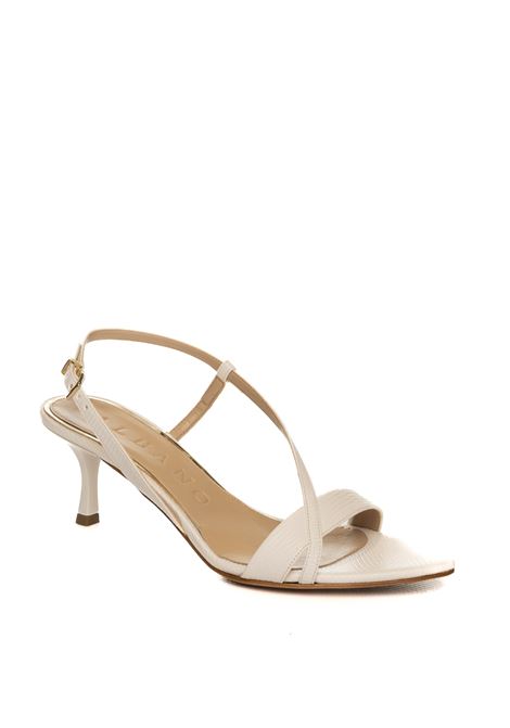 White 5309 sandal ALBANO | 5309LAK-BIANCO