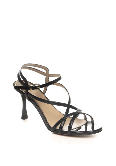 Sandalo 5363 nero ALBANO | 5363VERN-NERO