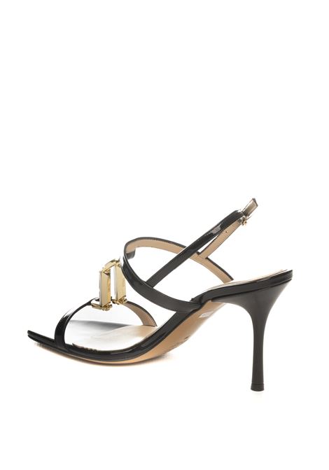 Black 5376 sandal ALBANO | 5376VERN-NERO